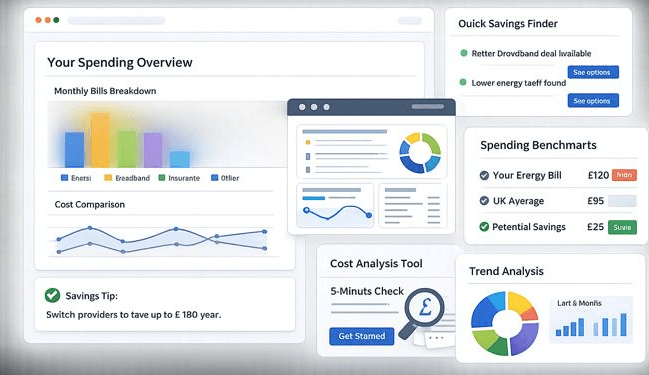 Cost Saver Dashboard Preview
